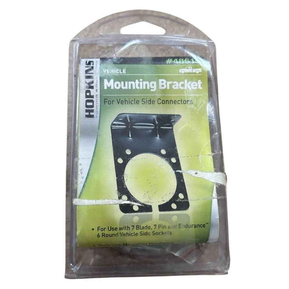 Hopkins Vehicle Mounting Bracket #48615 For Vehicle Side Connectors *New*